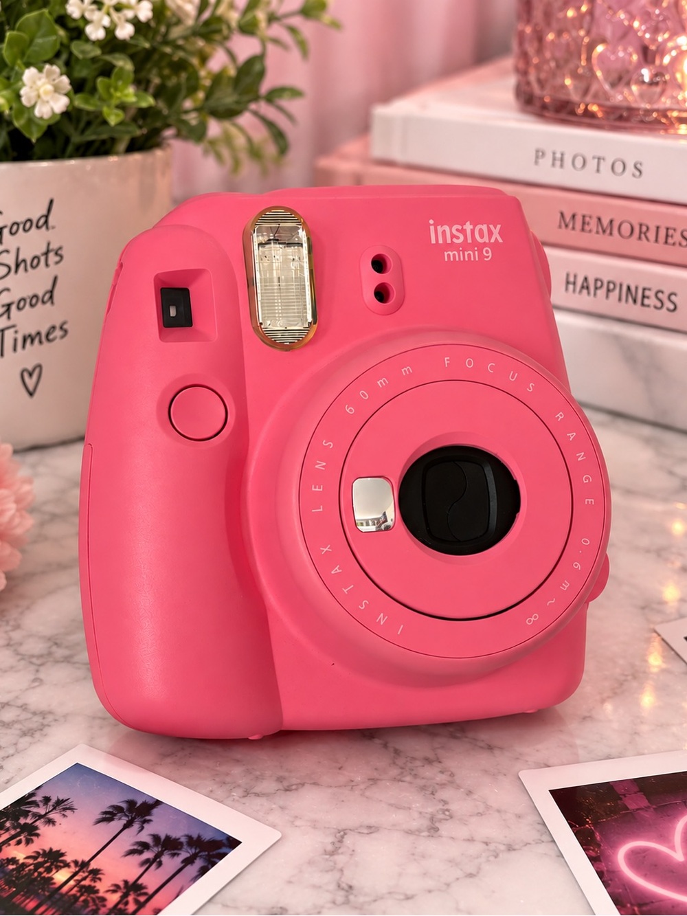 Fujifilm instax mini 9 Instant Camera with case- pre loved